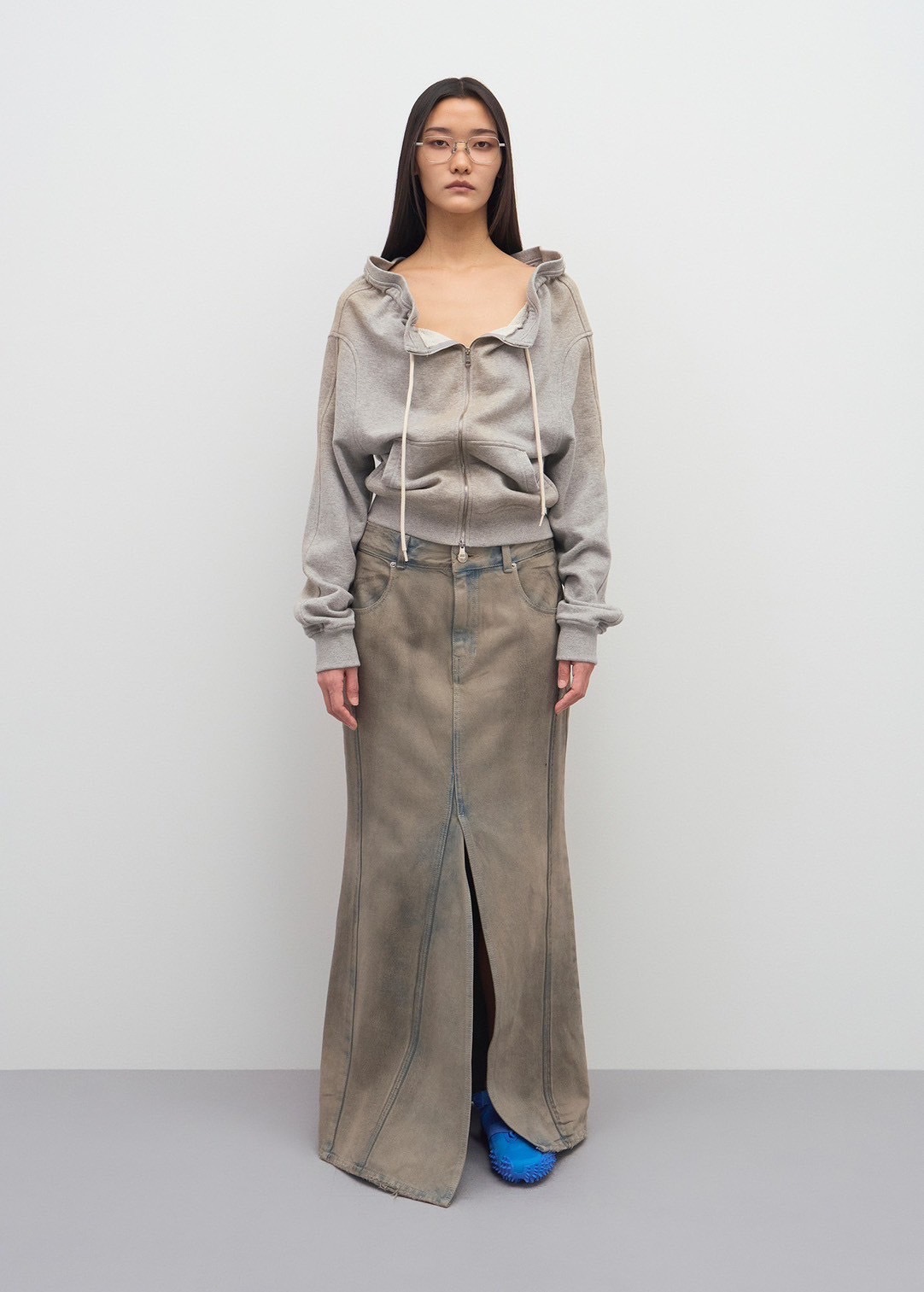 LCDC TM SPRAY WASHED ZIP-UP パーカー LCDC】SPRAY WASHED ZIP-UP / 【エルシーディーシー・ティーエム