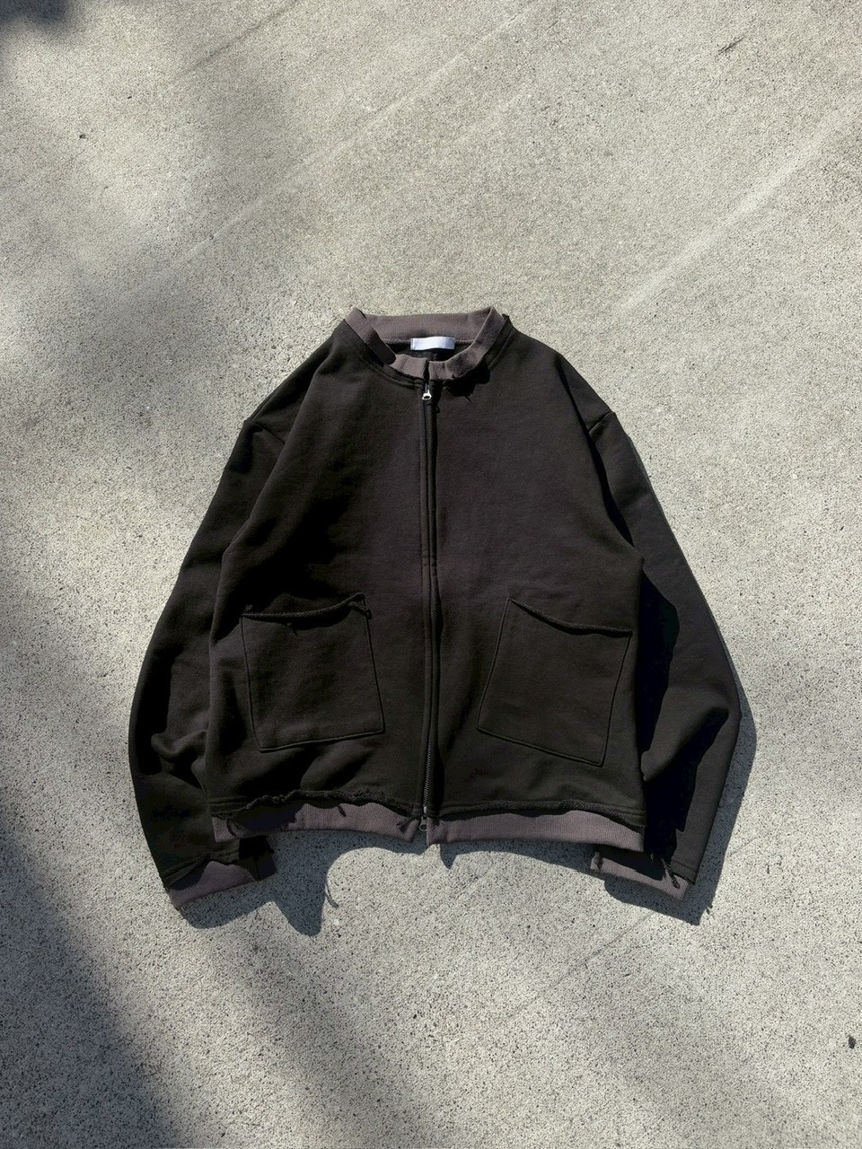 受注制【youll】layered zip up jacket (2color)