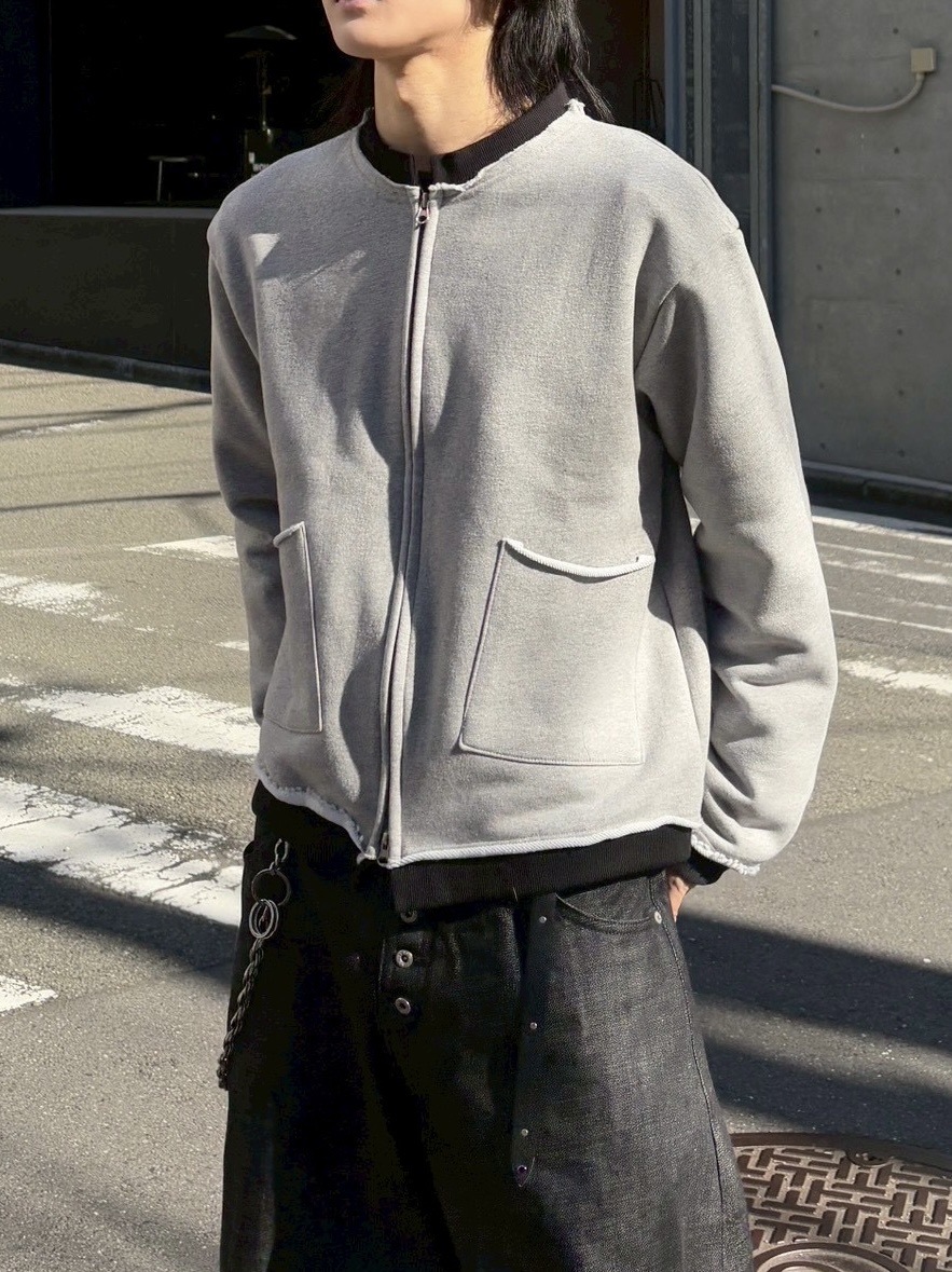 受注制【youll】layered zip up jacket (2color)