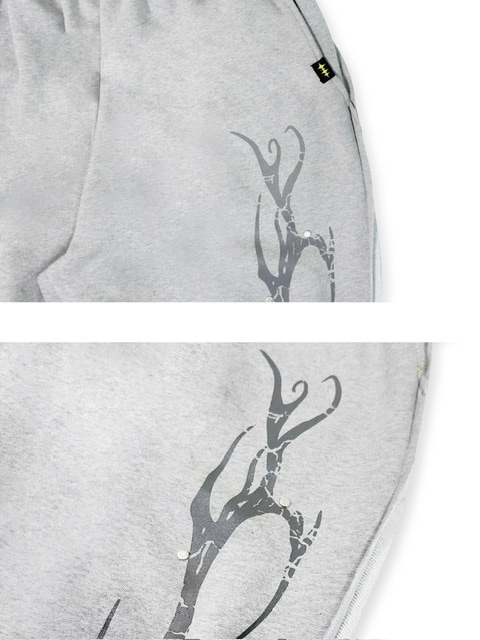 1/28再入荷【HOLY NUMBER 7】HOLYNUMBER7 X MBA Vintage graphic Stud Training Pants