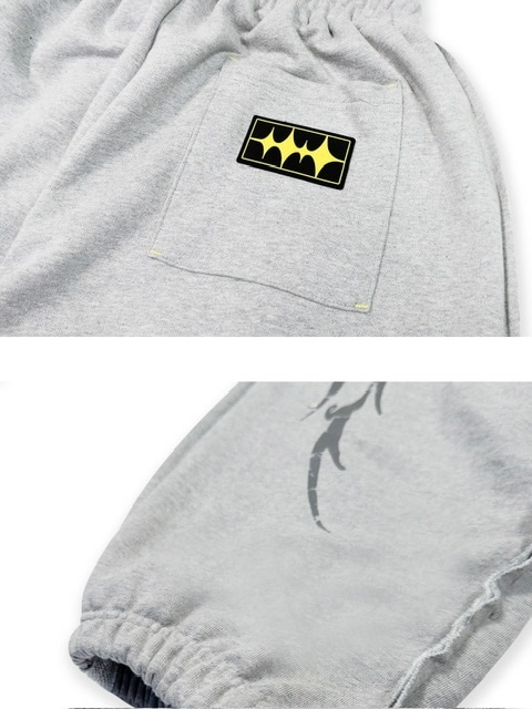 1/28再入荷【HOLY NUMBER 7】HOLYNUMBER7 X MBA Vintage graphic Stud Training Pants