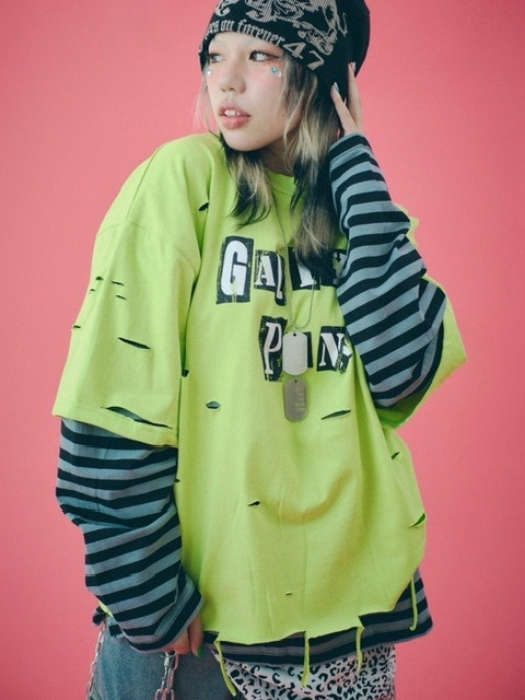 GALFY】がるふぃーいずぱんく！ロンT | OUR BRAND,GALFY