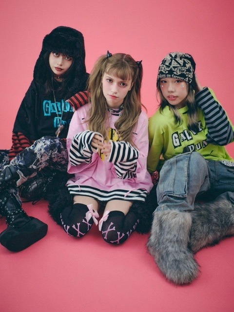 GALFY】がるふぃーいずぱんく！ロンT / 【ガルフィー】レイヤード