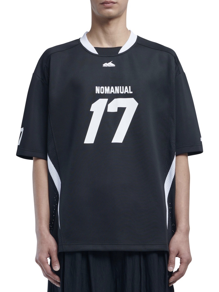 日本未入荷NOMANUALの17 MESH BLOCK FOOTBALL JERSEY 全2色 NOMANUAL】17 MESH BLOCK FOOTBALL JERSEY | OUR BRAND,NOMANUAL