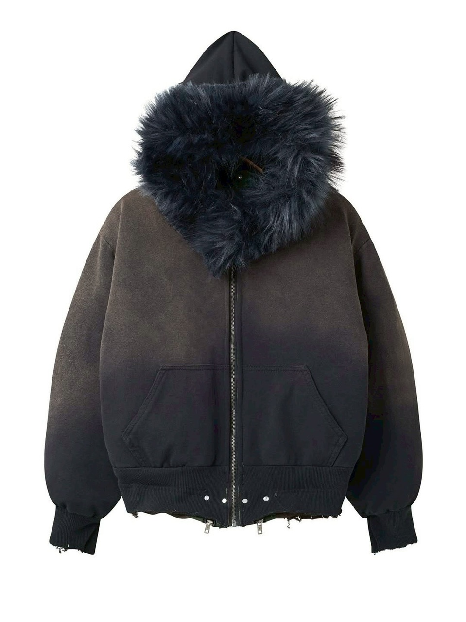 ファージャケット　cozyworldwide cozy Cozy world Wide】COZY CHAOS REVERSIBLE BOMBER JACKET / 【コージー