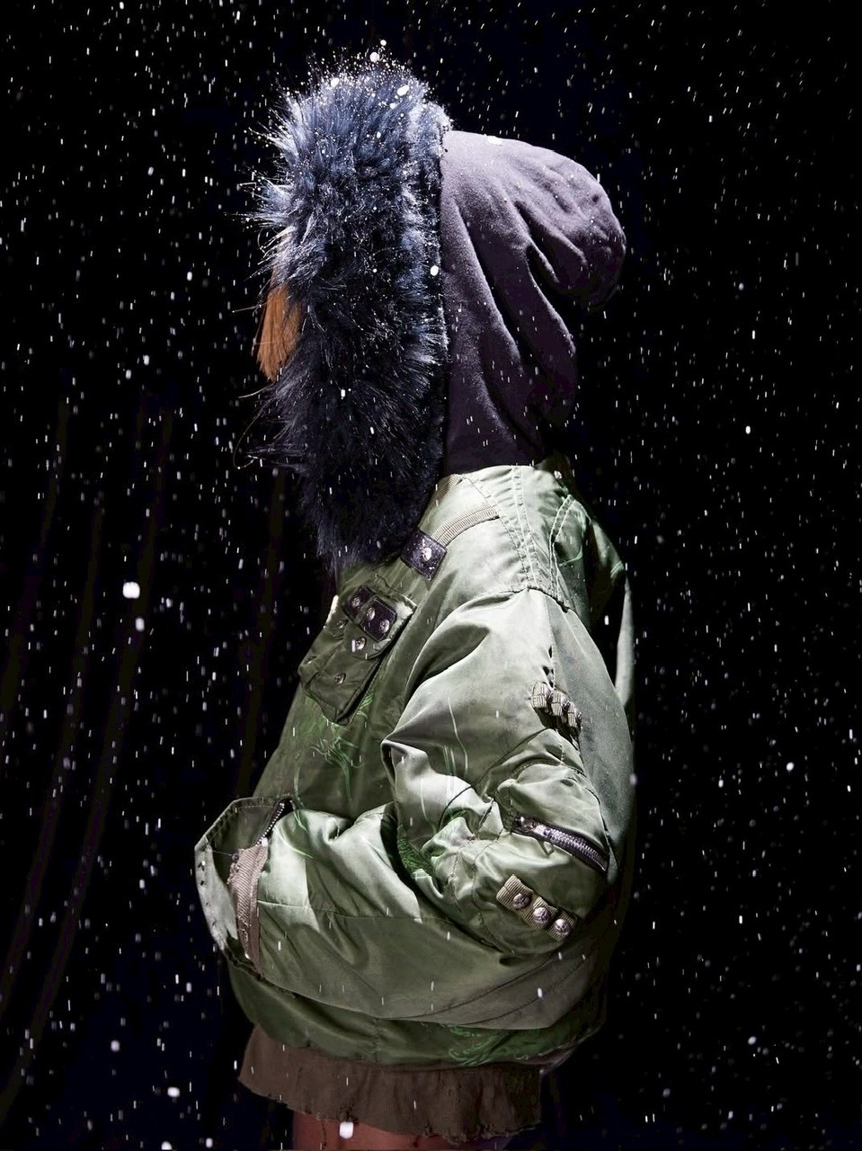 Cozy world Wide】COZY CHAOS REVERSIBLE BOMBER JACKET / 【コージー