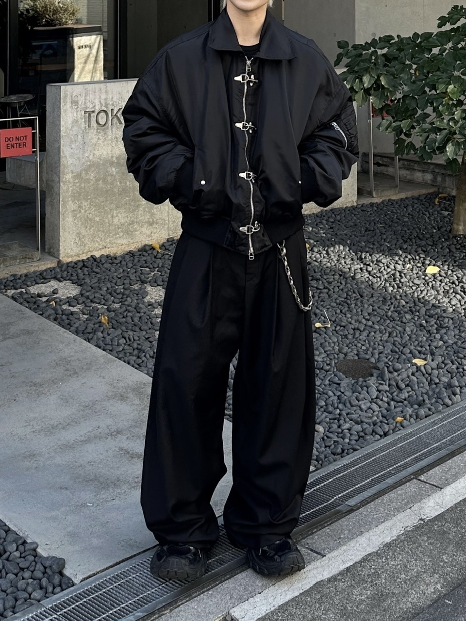 大阪店WEB限定【Chikashitsu +】fireman MA-1 jacket