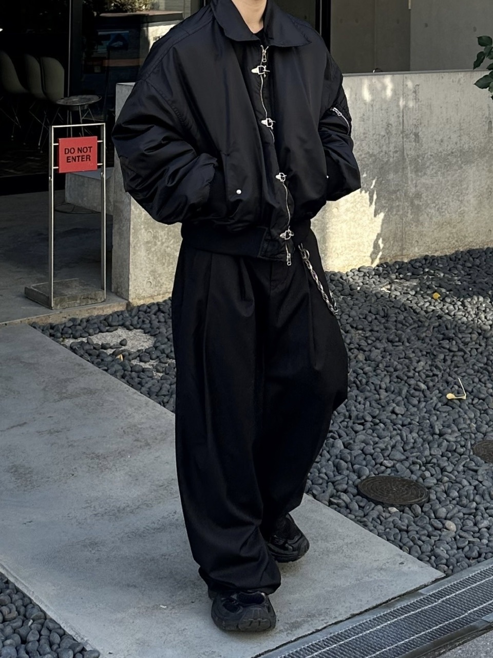 大阪店WEB限定【Chikashitsu +】fireman MA-1 jacket