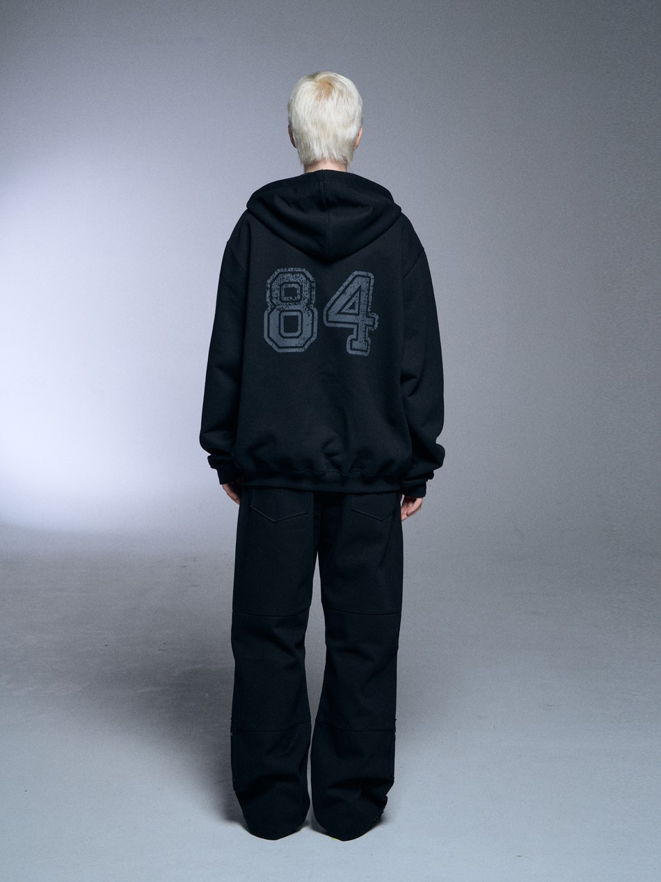 【SETUP‐EXE】OVERSIZED TWO-WAY ZIPUP HOODIE