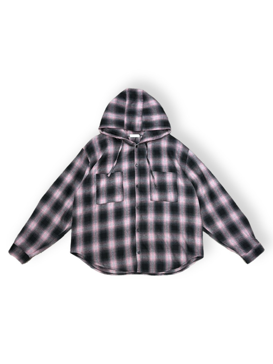 【Chikashitsu +】tartan check hooded shirt 楽天市場】受注制【Chikashitsu +】tartan check hooded shirt