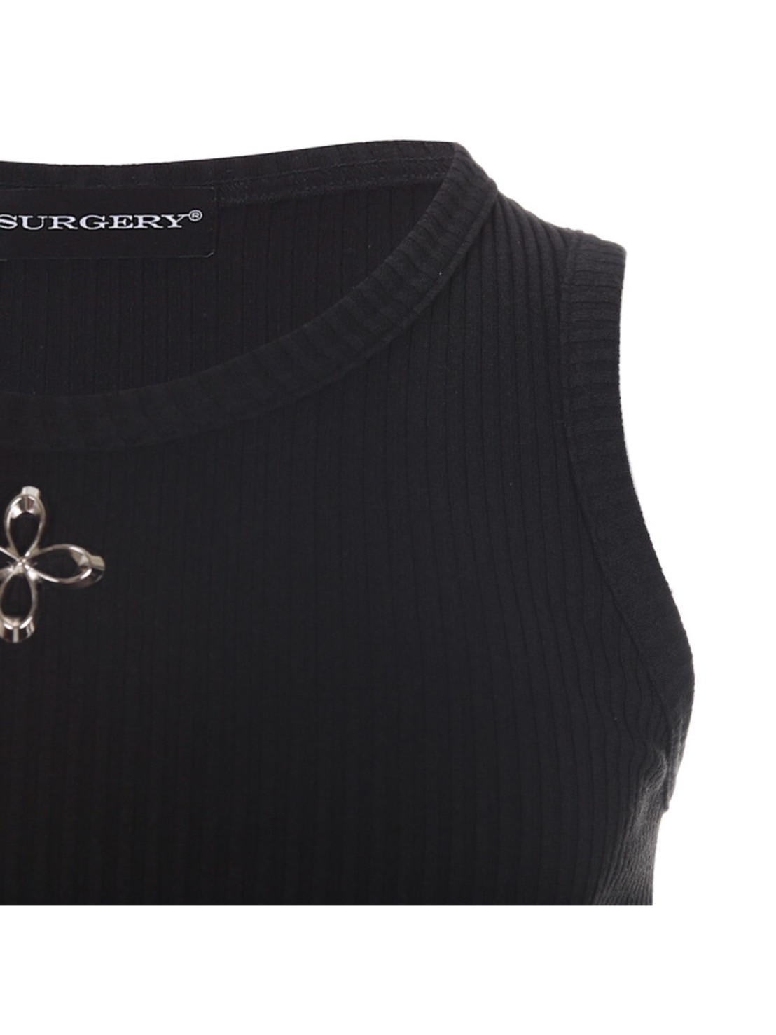 【SURGERY】サージェリー/Dekki Clover Logo Sleeveless 6/16再入荷【SURGERY】metal clover logo sleeveless / 【サー