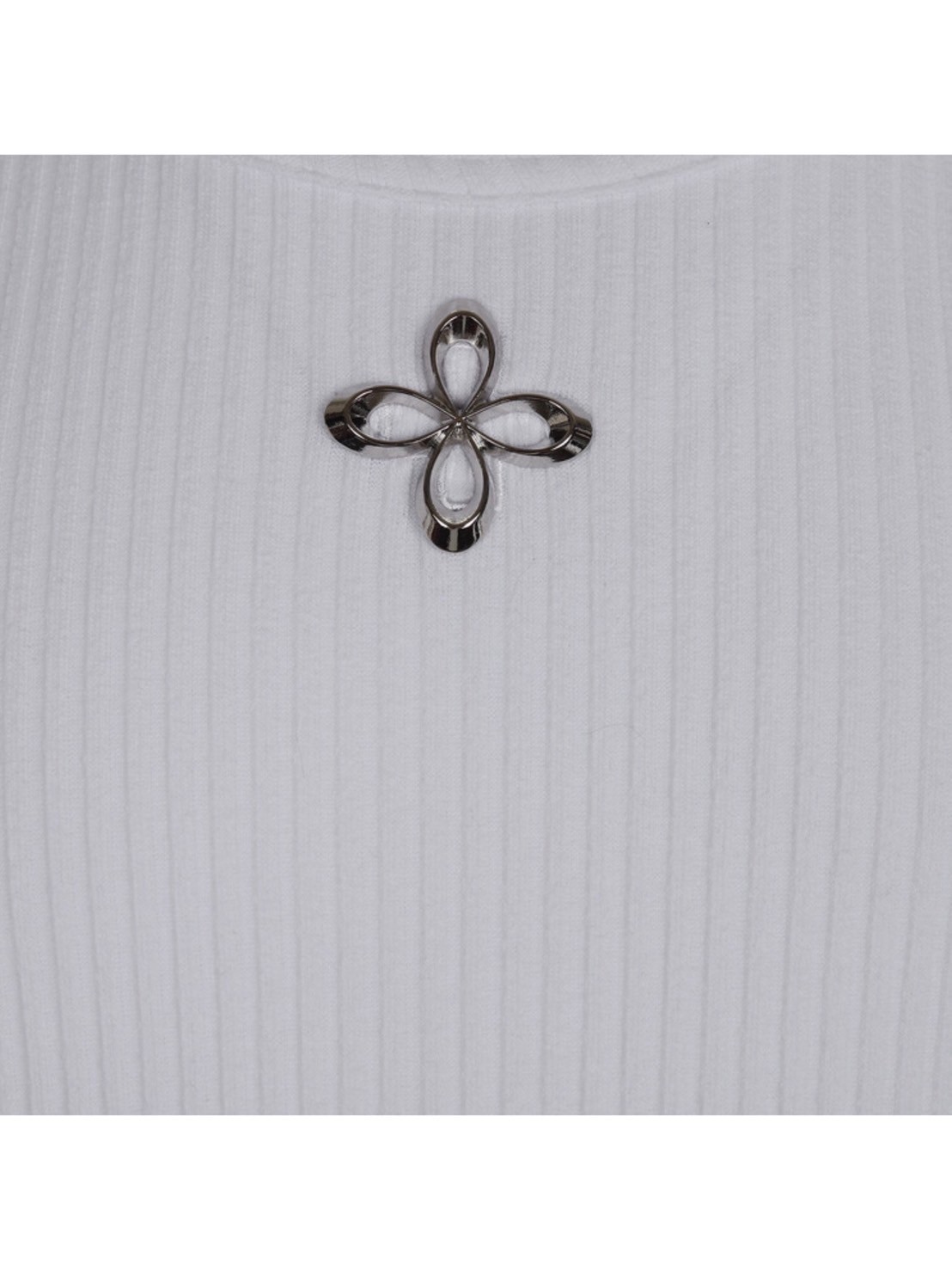 【SURGERY】サージェリー/l Clover Logo Sleeveless 6/16再入荷【SURGERY】metal clover logo sleeveless / 【サー