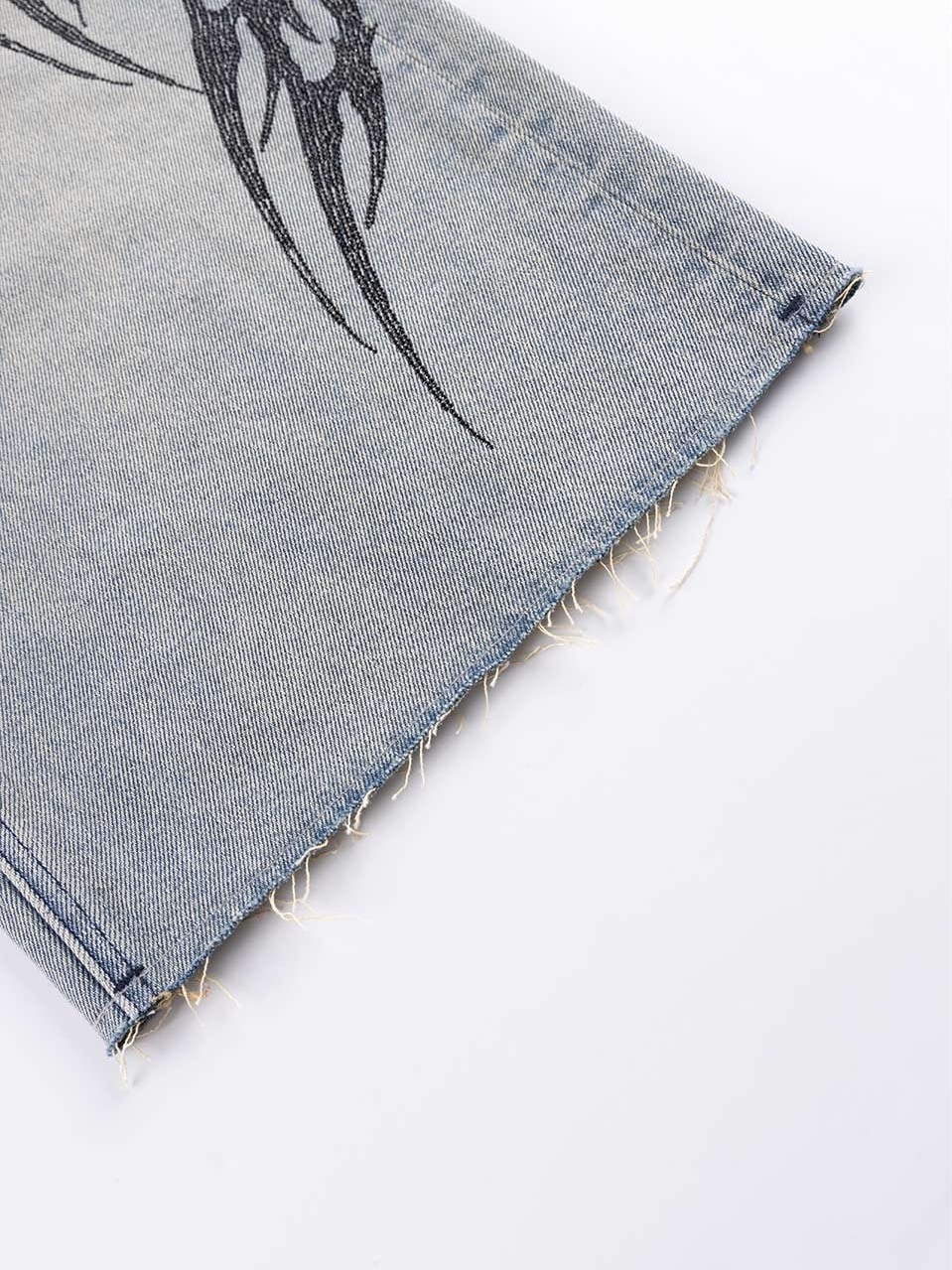 サプライヤー｜Tribal Rhinestone Denim Shorts｜L SUPPLIER/サプライヤー/TRIBAL RHINESTONE DENIM SHORTS | L.H.P