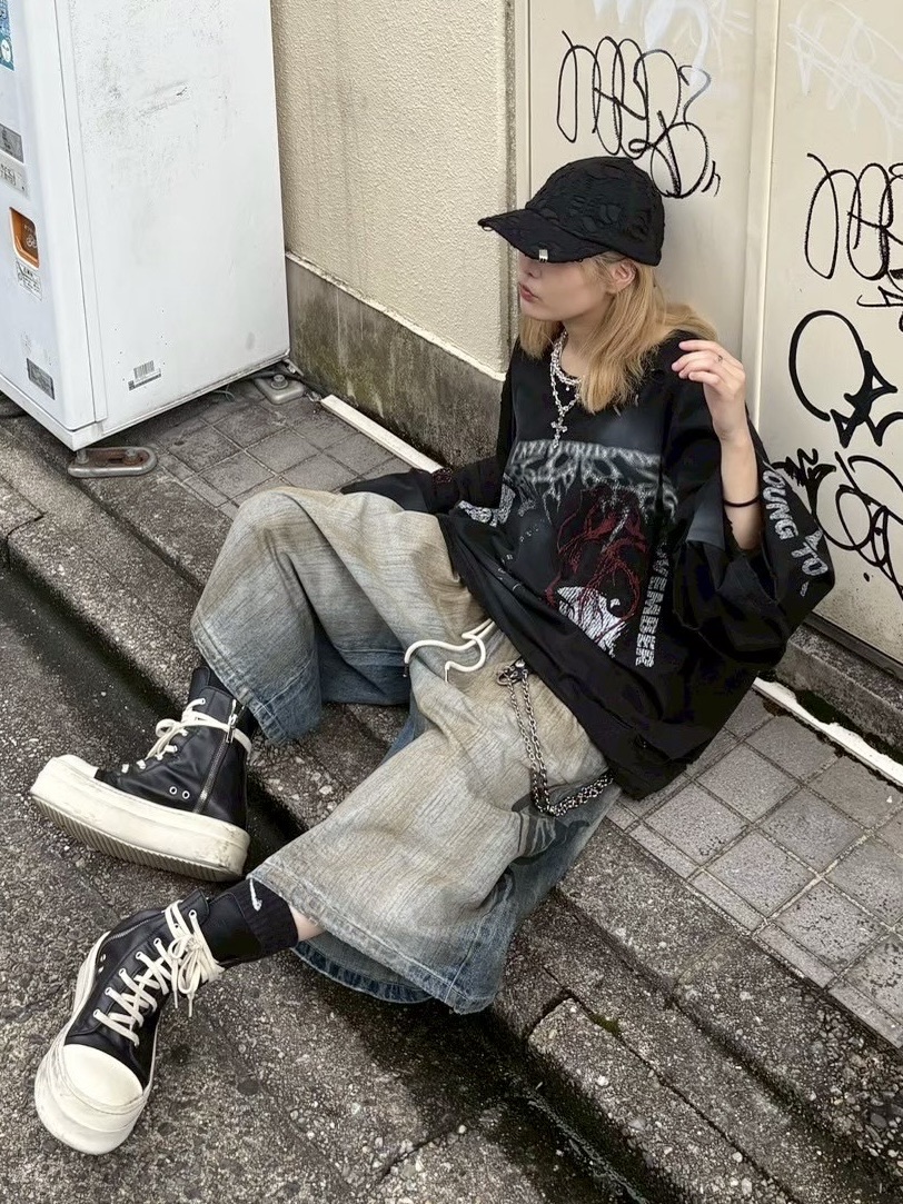 denim リメイク デニム xu dog y2k denim リメイク デニム xu dog y2k - メルカリ