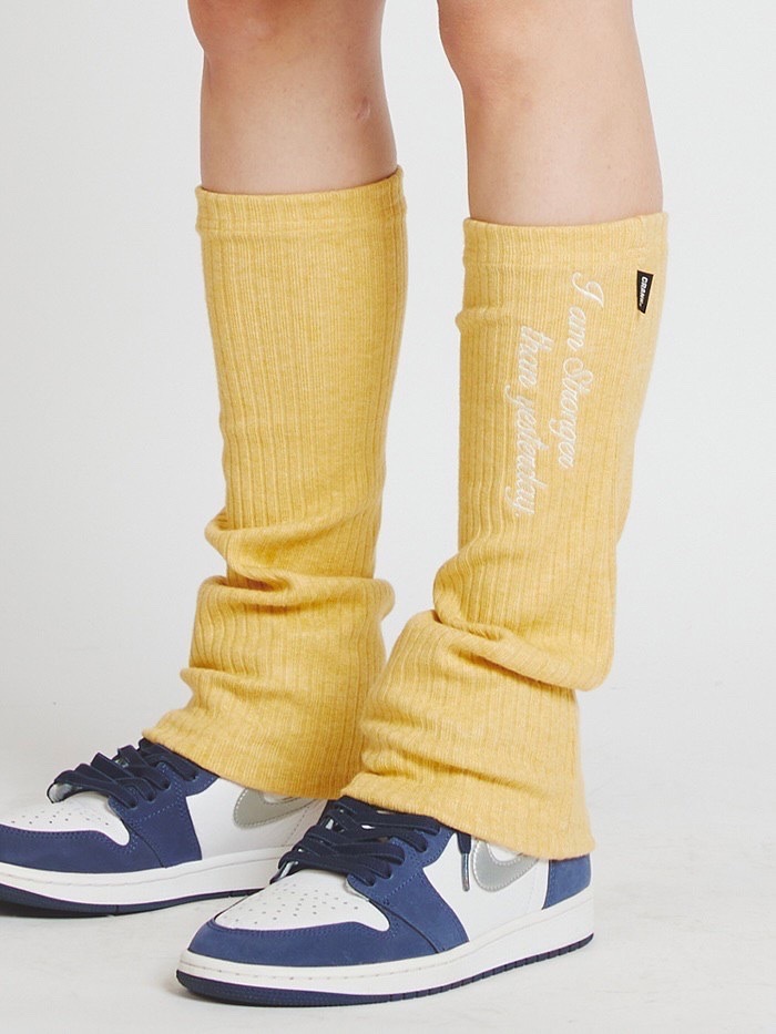 【CRANK】LETTERING LEG WARMER