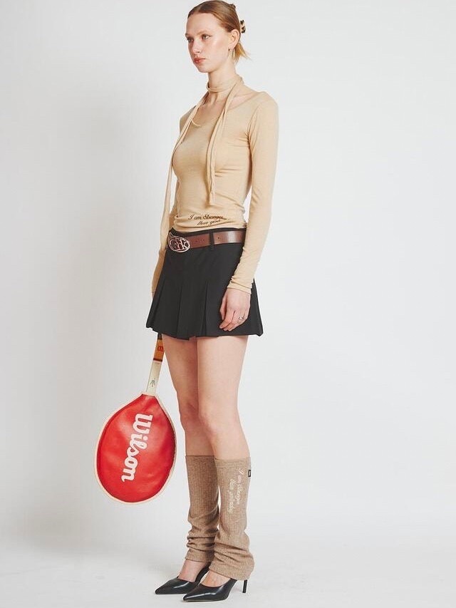 【CRANK】LETTERING LEG WARMER