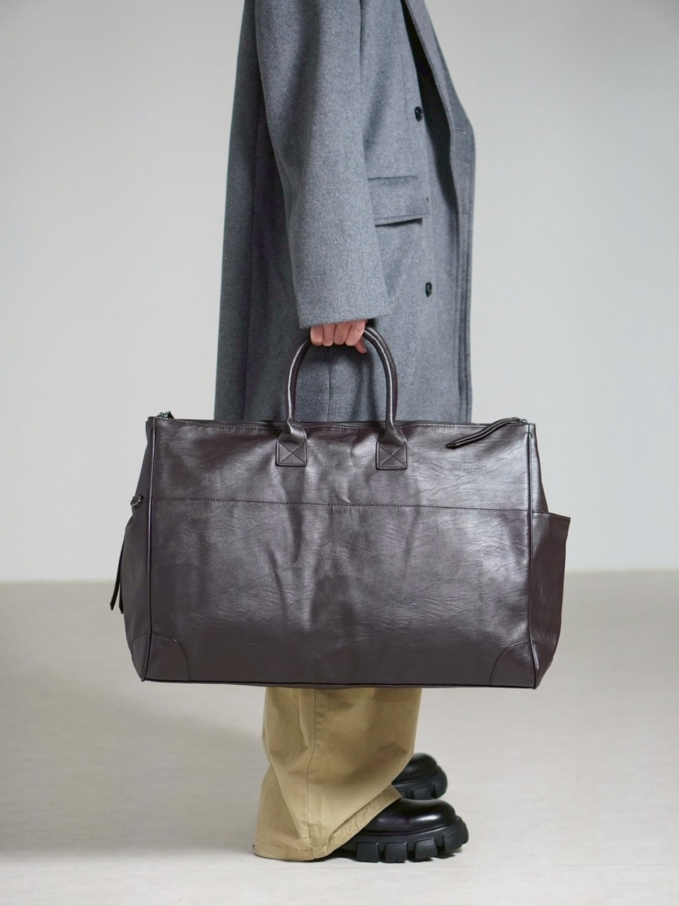 受注制【Chikashitsu +】travel big boston bag / 【チカシツプラス