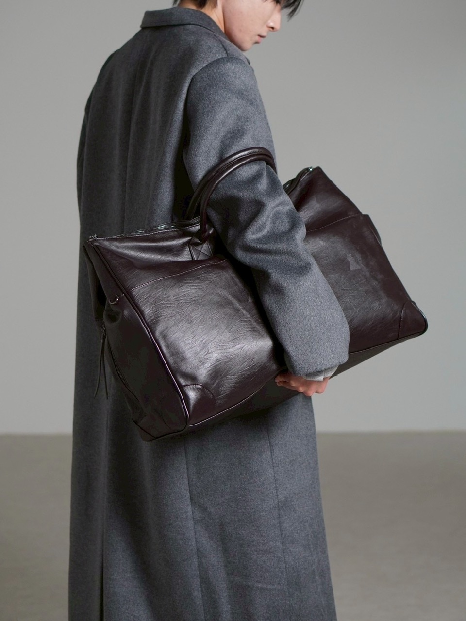 受注制【Chikashitsu +】travel big boston bag / 【チカシツプラス