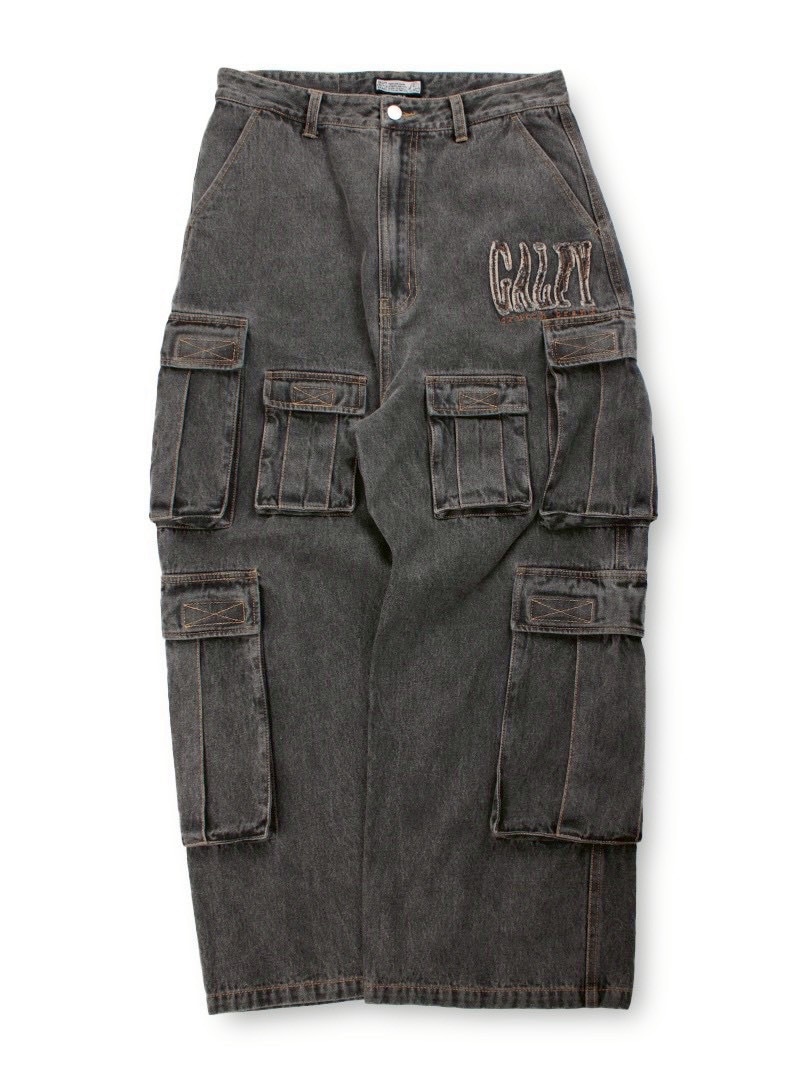 【GALFY】ぐるグニャデニムカーゴ