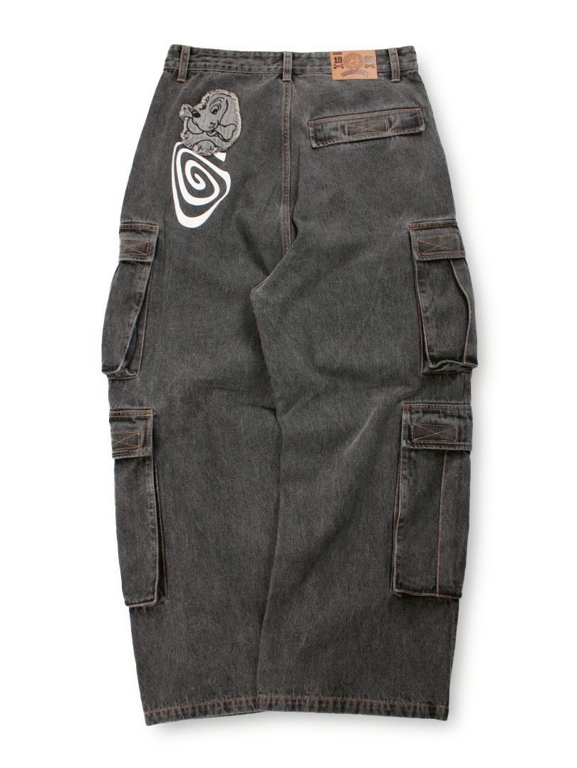 【GALFY】ぐるグニャデニムカーゴ