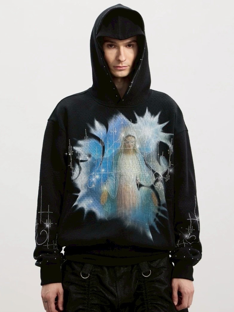 DND4DES】Our Lady Of The Hot Drill Pullover /【ディーエヌディー