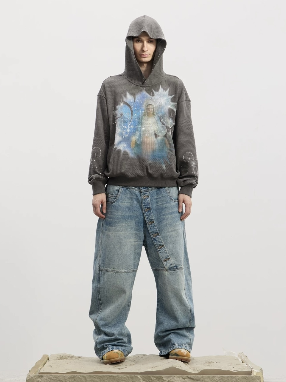 DND4DES】Our Lady Of The Hot Drill Pullover /【ディーエヌディー