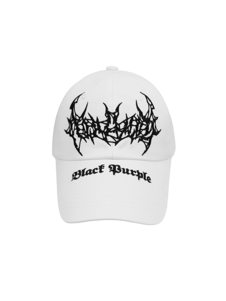 6/5再入荷【BLACK PURPLE】Bad-Bat Ball Cap - Black | OUR