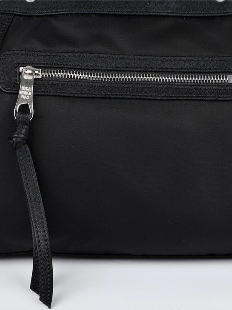 [IUGAMAKARAS] Studded Nylon Shoulder Bag /追跡付 IUGAMAKARAS】Studded Nylon Shoulder Bag | OUR BRAND