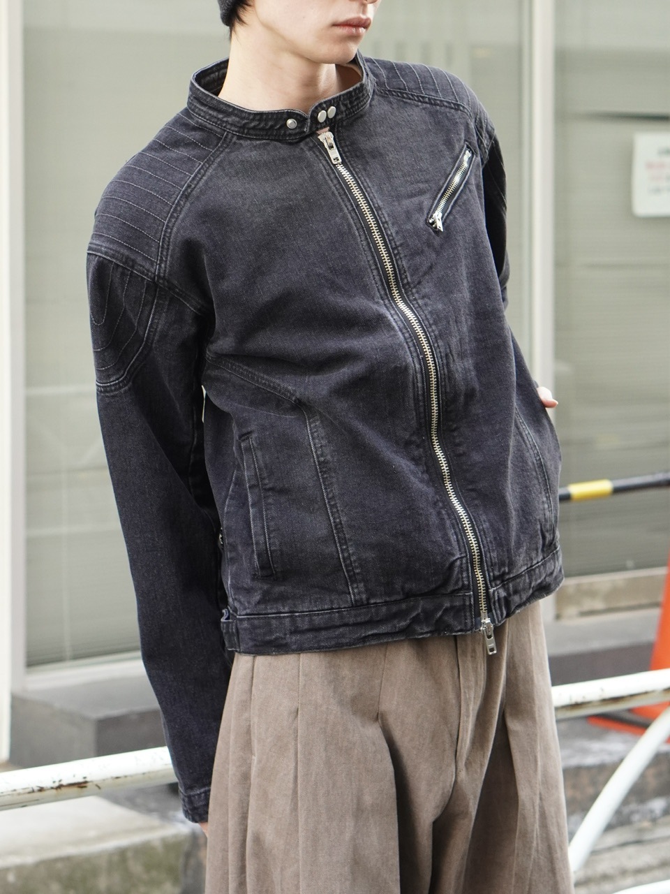 受注制【Chikashitsu +】double tailored jacket
