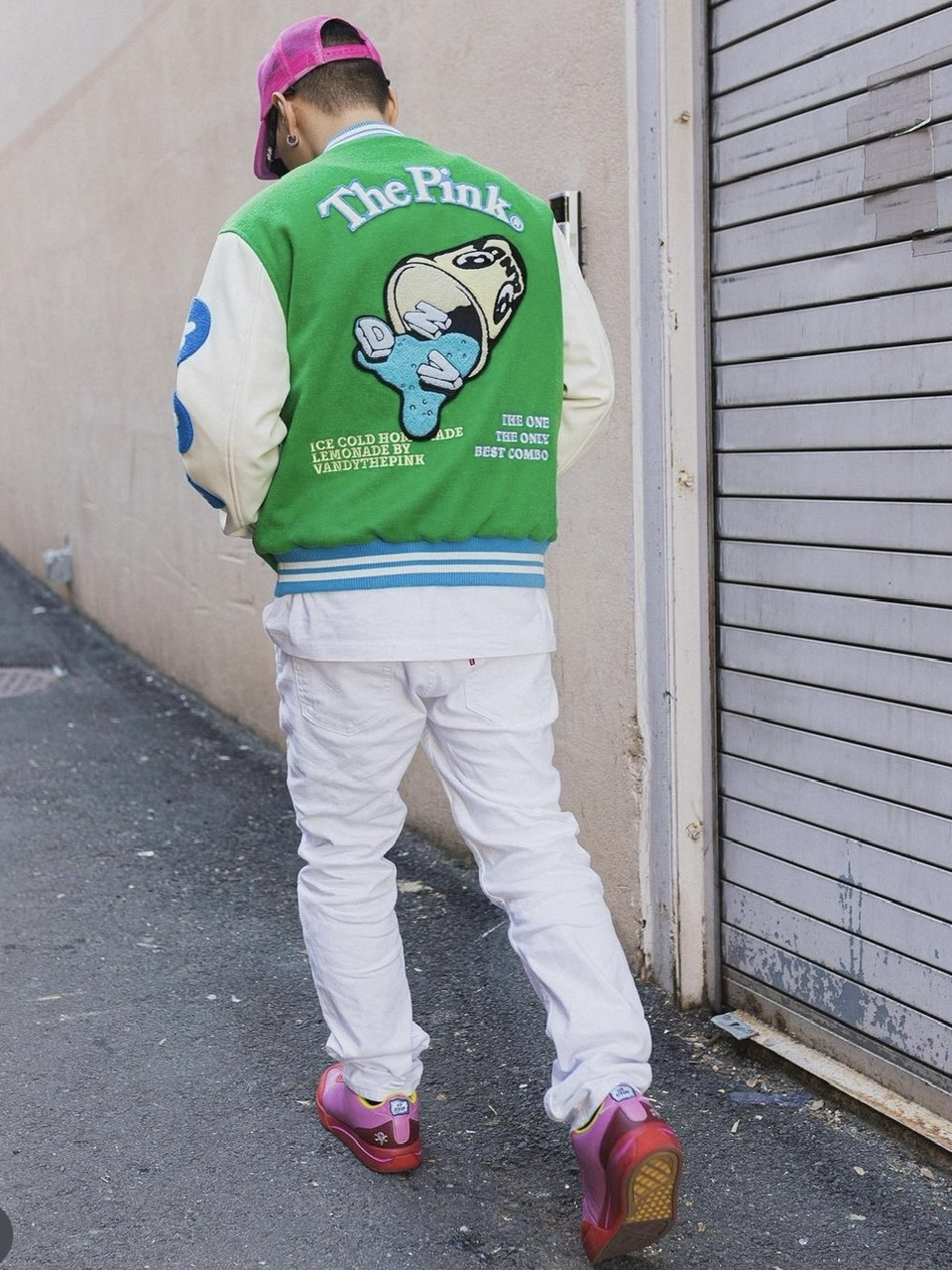 VANDY THE PINK】LEMONDADE VARSITY JACKET | OUR BRAND,VANDY THE