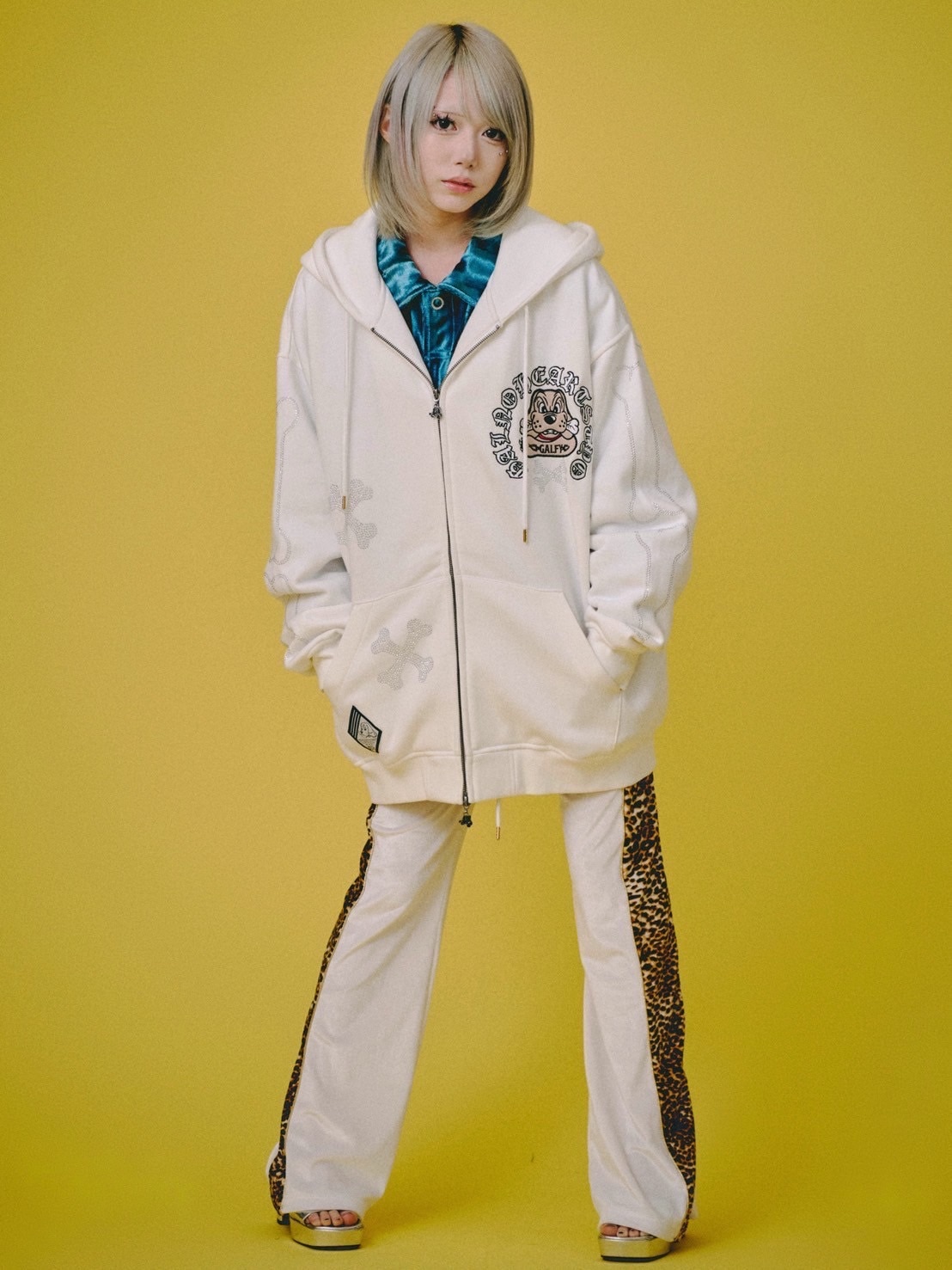 【RT-45245 専用】GALFY ピカピカ骨骨パーカー　中型犬 GALFY】ピカピカ骨骨パーカー | OUR BRAND,GALFY | PRESSING WEB SHOP