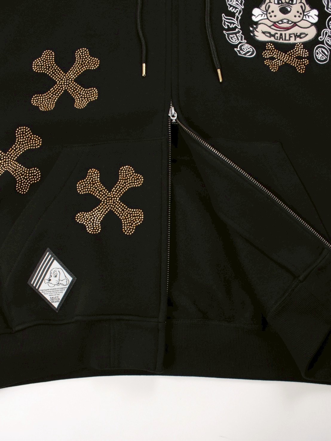 GALFY】ピカピカ骨骨パーカー | OUR BRAND,GALFY | PRESSING WEB SHOP