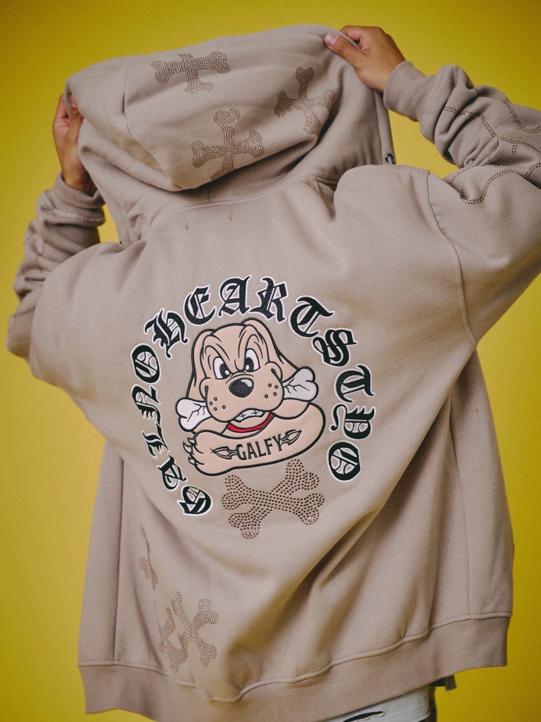 GALFY】ピカピカ骨骨パーカー | OUR BRAND,GALFY | PRESSING WEB SHOP