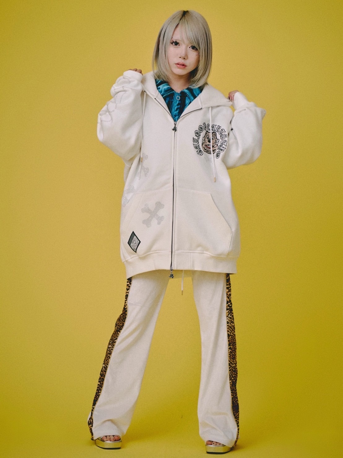 GALFY】ピカピカ骨骨パーカー | OUR BRAND,GALFY | PRESSING WEB SHOP