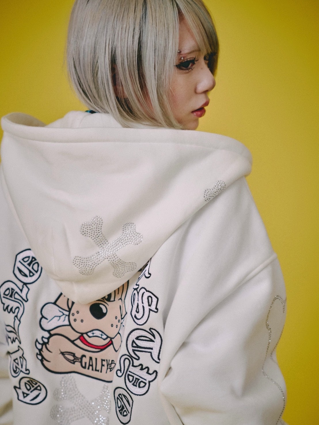 GALFY】ピカピカ骨骨パーカー | OUR BRAND,GALFY | PRESSING WEB SHOP