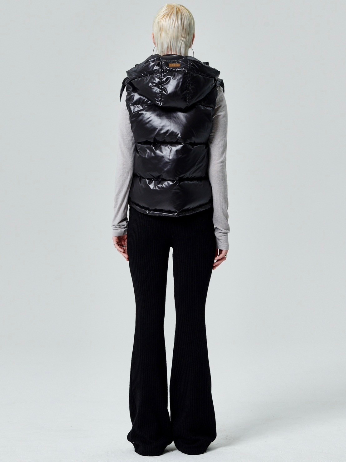 【runningHIGH】ANGORA GAUZE TURTLENECK TOP