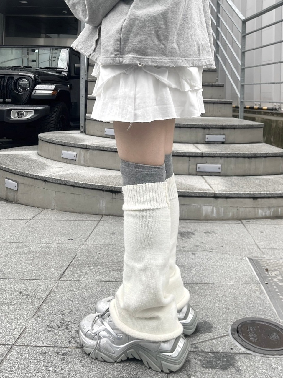 ミニスカート [oftenso] frill mini skirt Never mind the XU / Chikashitsu+｜【nmtc +】frill mini skirt