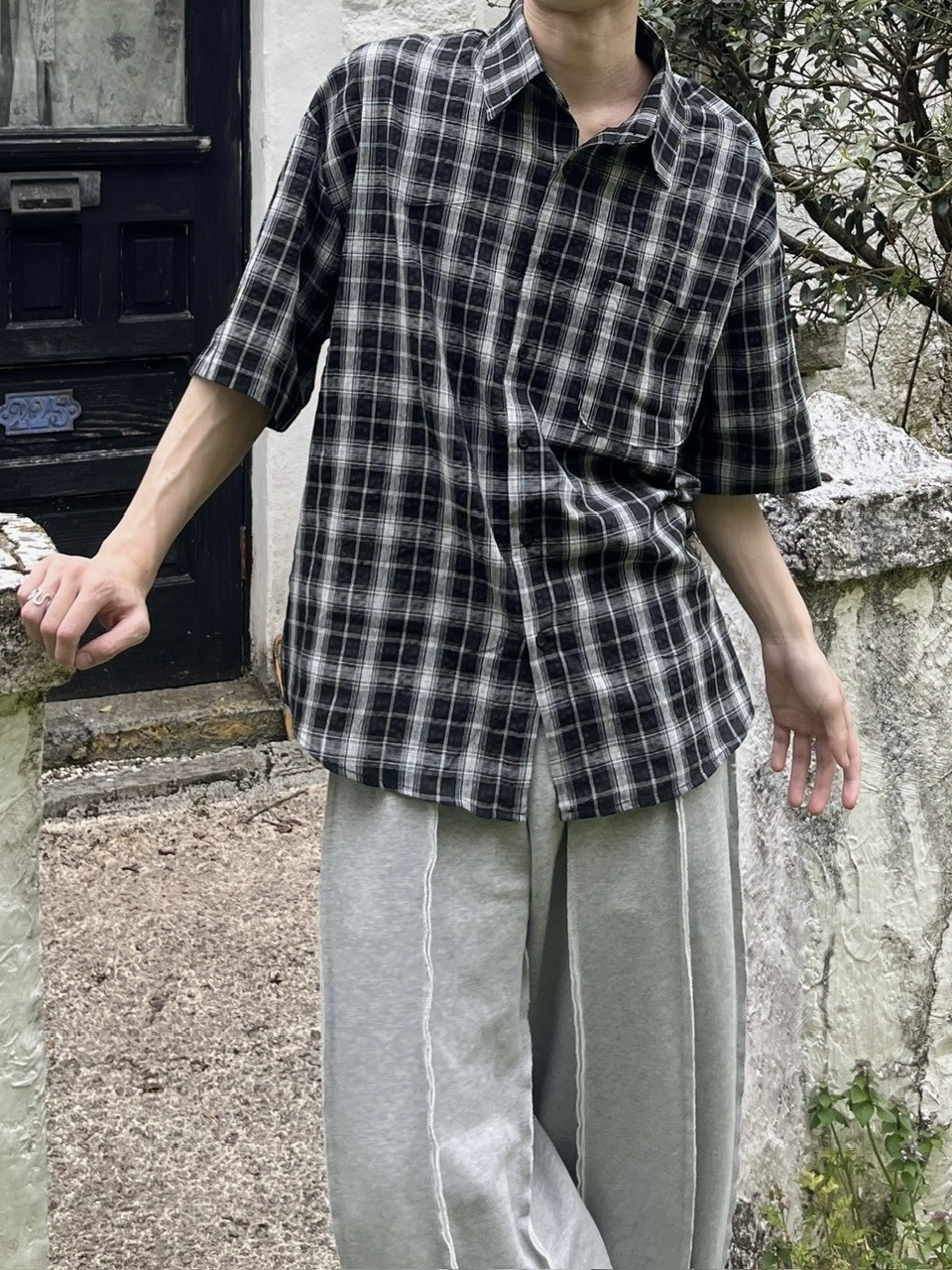 youlltartan check shirt (4color) | OUR BRAND,youll | PRESSING WEB SHOP