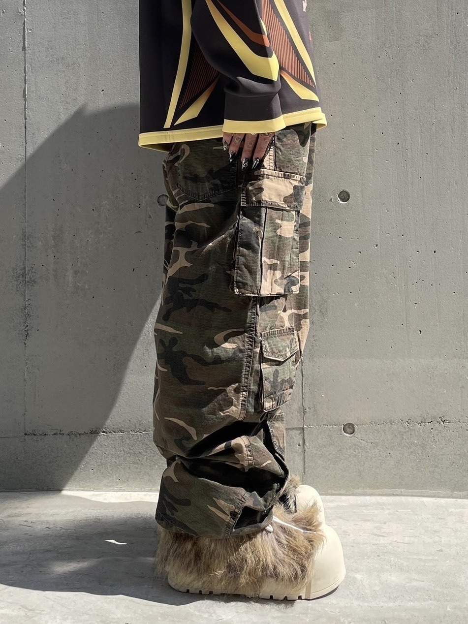 S.W.U.N Tiger Camo 2Way カーゴパンツ S.W.U.N Tiger Camo 2Way Cargo Pants L