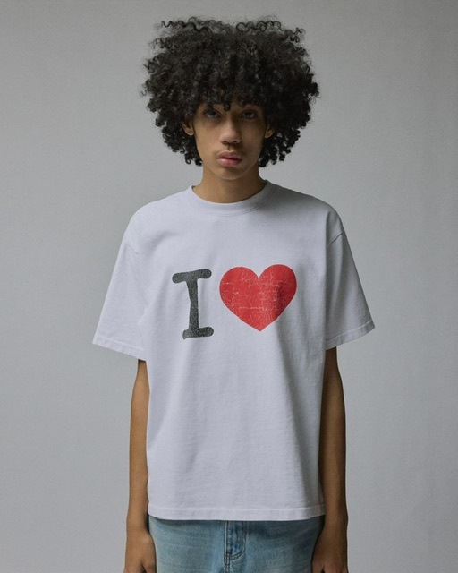 トップス Basketcase I HEART , tee \