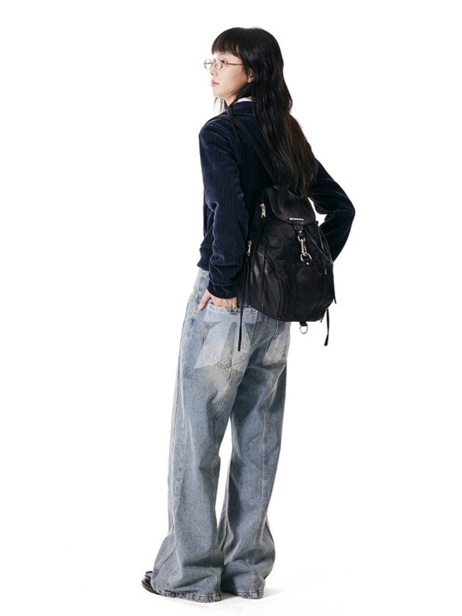 IUGAMAKARAS】Carabiner Nylon Backpack | OUR BRAND