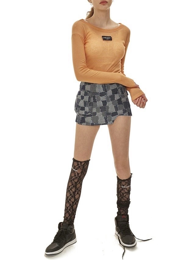 ODDONEOUT】ODDONEOUT LACE KNEE SOCKS | OUR BRAND,ODDONEOUT