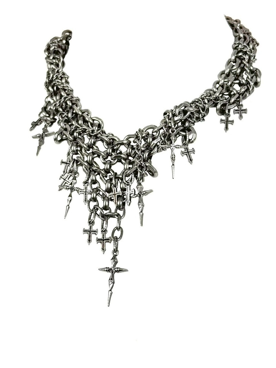 かわいい新作 Chain IIIMIII】Cross＆Layered Necklace BRAND,IIIMIII OUR | その他
