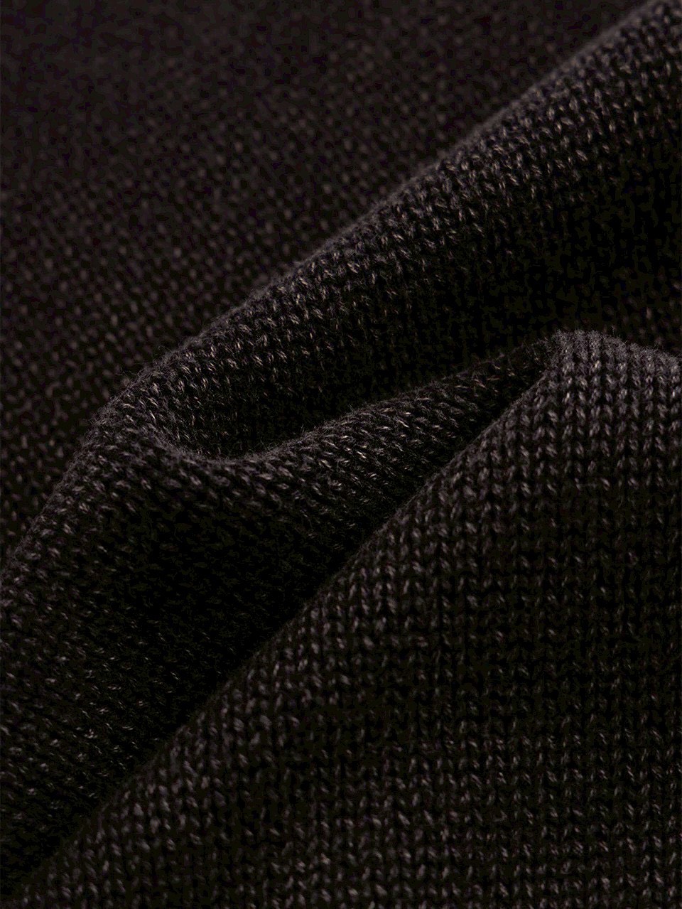 【SUPPLIER】Distressed Multiple Cross Leather Patch Crew Knit / 【サプライヤー】ダメージクロスレザーパッチニット