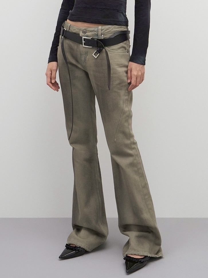 【LCDC】DIRTY WASHED BOOT-CUT DENIM / 【エルシーディーシー・ティーエム】ダーティウォッシュブーツカットデニム