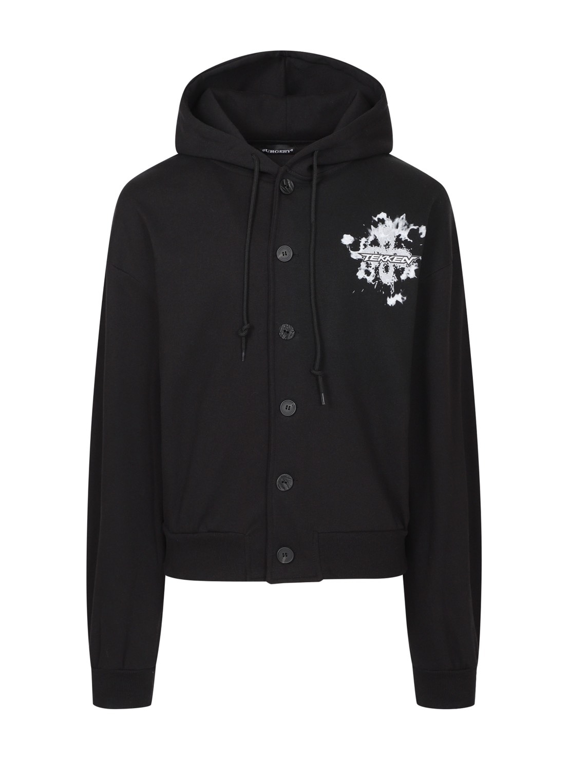 riko tokyo Shirring sleeve blouson 未使用品 11/13 20:00 発売【SURGERY】BACK LOGO PRINT BLOUSON | OUR BRAND