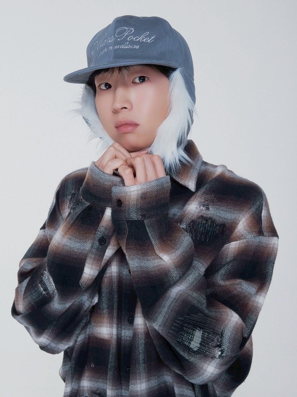 【MARSPOCKET】ear fur flightcap / 【マースポケット】ファーフライトキャップ