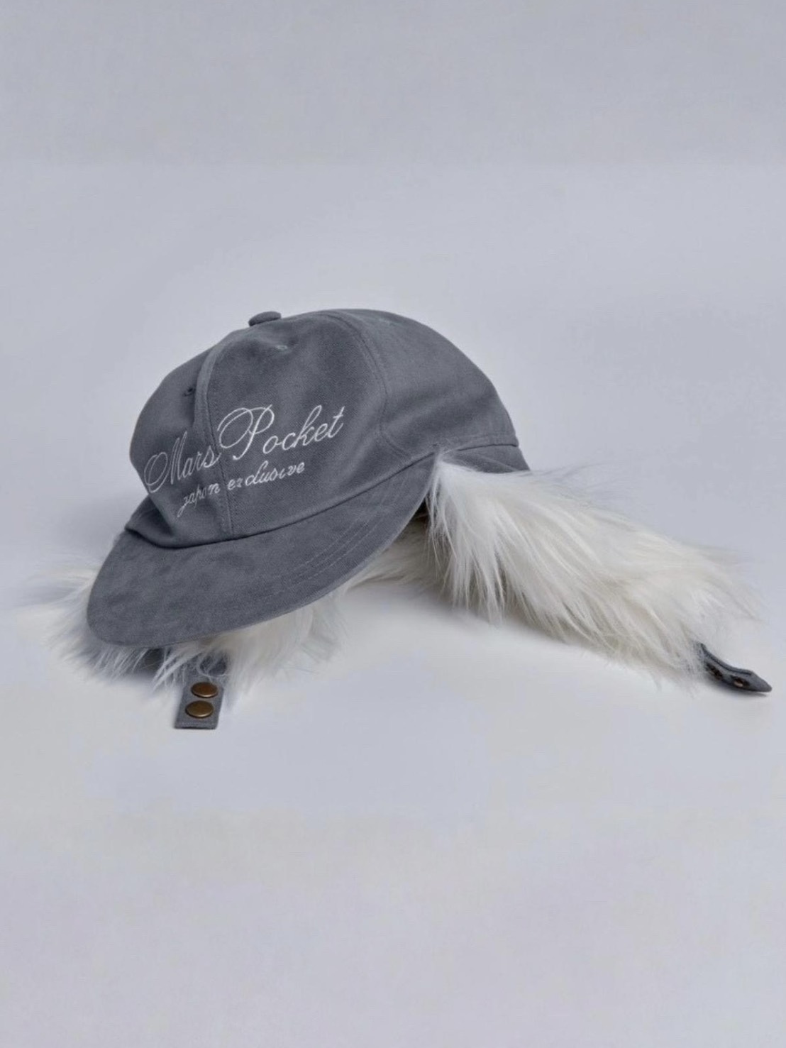 【MARSPOCKET】ear fur flightcap / 【マースポケット】ファーフライトキャップ