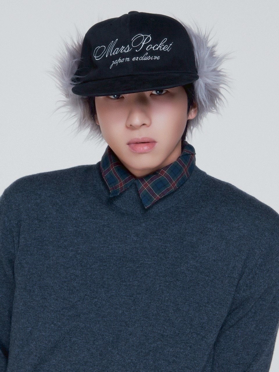 【MARSPOCKET】ear fur flightcap / 【マースポケット】ファーフライトキャップ