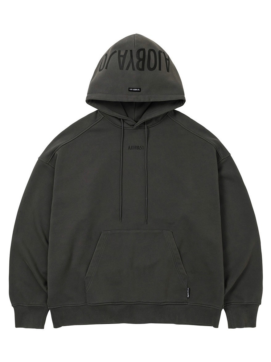 AJOBYAJO】Five AJO Logos Washed Hoodie | OUR BRAND,AJOBYAJO